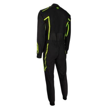 Preview: Kart-Overall IMOLA RS2 schwarz/gelb Gr. 4XL